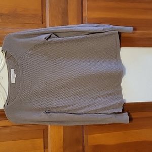 Taupe (brown/gray) loft sweater